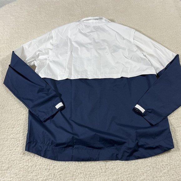 Nike Full Zip Track Jacket Mens XL Navy White Panthers Logo Zipper Pockets - Picture 12 of 12